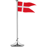 Georg Jensen Fødselsdagsflag, 39 cm.